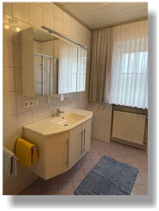 Badezimmer Ferienwohnung Kronner